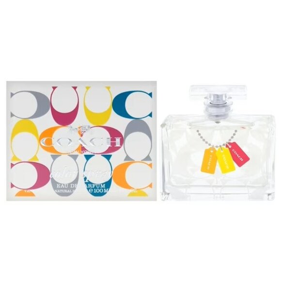 Coach Coach Signature Color , 3.3 oz EDP Spray. EXCELLENT FOR CHRISTMAS! - Picture 1 of 1